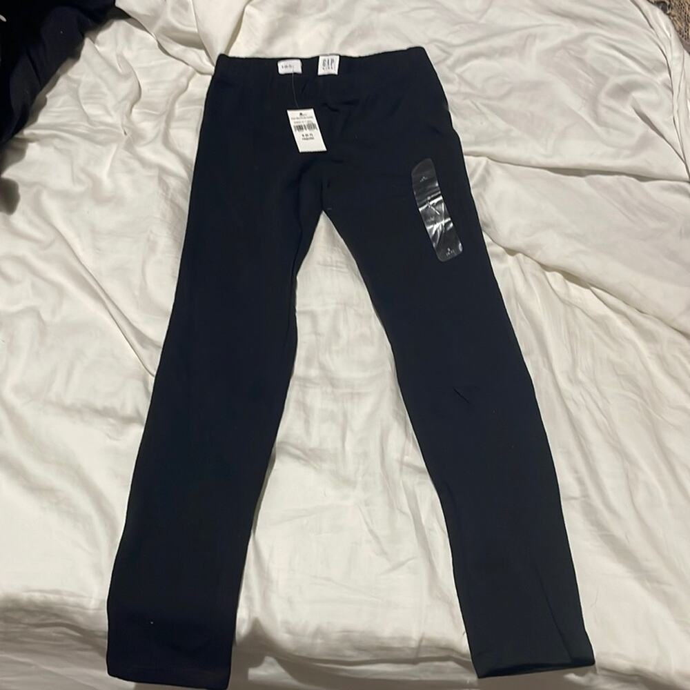 Gap 6/7 black legging nwt perfect unworn stretchy